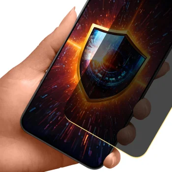 3mk Silky Matt Privacy Screen Protector Film for Xiaomi Poco F7, Matte