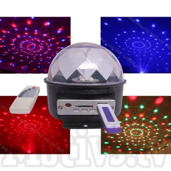 Disco Ball LED Projector with MP3 Player and Remote Control