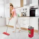 Greenblue MaxiClean GB870 Flat Mop with Bucket and 2 Microfiber Pads, 5.7L