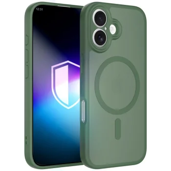 3mk Misty MagCase for Apple iPhone 17, Green