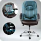 Sofotel Swivel Office Chair, Dark Brown