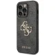 Guess iPhone 15 Pro Case 4G Big Metal Logo, Grey