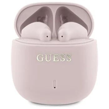 Guess Bluetooth Headphones GUTWSJ14ESGP TWS Printed Classic Logo, Pink