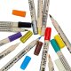 Acrylic Marker Set for Fabric, Stones and Glass, 12 pcs