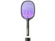 Electric Fly Swatter with UV Lamp and Stand, Black