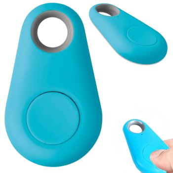 Bluetooth Anti-Theft Device Pet Tracker Two Way Alarm, Blue