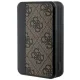 Guess Powerbank 10000mAh 18W 4G Leather Metal Logo, Brown