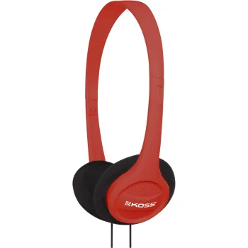 Koss KPH7R On-Ear Headphones, Red