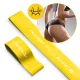 Pasipriešinimo guma 4FIZJO Mini Power Band 0,8 mm geltona (5-10 kg)