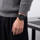 Tech-Protect Nylon Sport Strap for Apple Watch 44 / 45 / 46 / 49 mm - Black