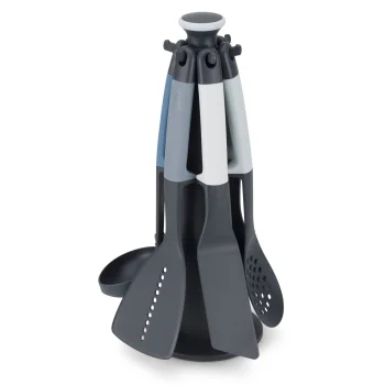 Joseph Joseph Elevate 6-Piece Kitchen Utensil Set with Stand, Blue
