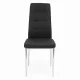Multistore Set of 4 Chairs, Black