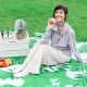 Qunature Waterproof Picnic Mat Camping Blanket 2 x 2 m, Green
