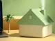 House-Shaped Air Humidifier & Aroma Diffuser, 1L, USB, Green