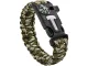 5-in-1 Survival Bracelet with Compass, Flint and Paracord, Camo