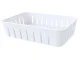 Produce Saver Fridge Organizer with Colander Basket, Clear