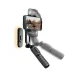 Devia Gimbal Stabilizer Selfie Stick Tripod with Bluetooth Remote, black