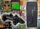 Retro TV Game Console with 20 000 Games, 2 Wireless Controllers, 64 GB Card, HDMI, Black