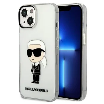 Karl Lagerfeld Ikonik Karl Transparent Case for iPhone 14 Plus / 15 Plus