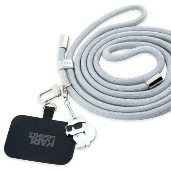 Karl Lagerfeld Universal Phone Strap CBDY Cord, Black