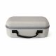 Waterproof Projector Case Hard Shell EVA Travel Carrying Bag for Portable Projectors, Light Beige