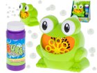 Children Soap Bubbles Bubble Machine Green Frog
