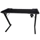 Gaming Desk with RGB LED Lighting and Holders 120x60 cm, Black
