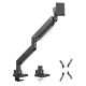Maclean MC-968 Desk Monitor Mount, Gas Spring, 17\"-57\", 27 kg, Black
