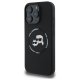 Karl Lagerfeld KLHMP16XSKCHTCK iPhone 16 Pro Max 6,9\" черный/черный жесткий силиконовый...