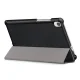 Lenovo Tab M8 (2nd Gen) Tri-fold Stand Leather Case Cover, Black