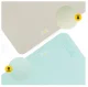 4Fizjo 245 TPE Anti-Slip Yoga and Fitness Mat, 1 cm, Mint/Grey