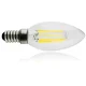 Maclean LED Filament Bulb E14 6W 806lm Warm White 3000K