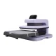 HTVRONT Auto 2 Digit Heat Transfer Press, Purple