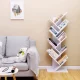 Modern Tree Bookshelf Display Storage Rack, White
