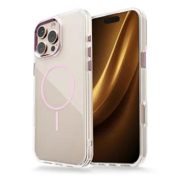 Clear Thin Mag Case for iPhone 17 Air 6.6", Pink