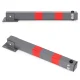 Multistore Folding Parking Barrier Post 60 cm with Key