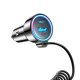 Joyroom JR-CL07 72W 3-in-1 auto lādētājs ar 1.6m USB-C kabeli, melns
