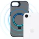 3mk Smoke Case Mag&Stand for iPhone 16E Black