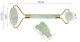 Jade Roller for Face and Neck Anti Ageing Massager and Gua Sha