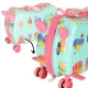 Kids\' Travel Suitcase on Wheels, Ice Cream Design