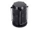 Foldable LED camping lantern, portable tent light, black