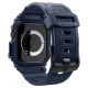 Spigen Rugged Armor Pro Apple Watch Strap 46mm with Case, Blue