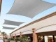 Waterproof Sun Shade Sail 3x2m, Rectangular, Grey