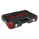 GEDORE red Socket and Tool Set 1/4\" + 1/2\", 100-Piece