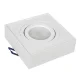 Maclean MCE464 W Recessed Ceiling Spotlight Fixture for MR16/GU10, White