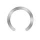 Tech-Protect MMP-210 MagSafe Magnetic Ring 2-Pack - Silver / Navy Blue