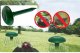 Ultrasonic Mole and Rodent Repeller with Solar Battery - 2pcs., Green
