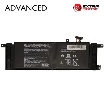Extra Digital Advanced Laptop Battery for ASUS B21N1329, 4150mAh, 7.6V