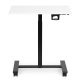 Mobile Height Adjustable Desk 70x48 cm Rolling Laptop Table for Home Office ModernHome