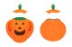 Kruzzel Kids Pumpkin Costume, 3 Pieces, Orange